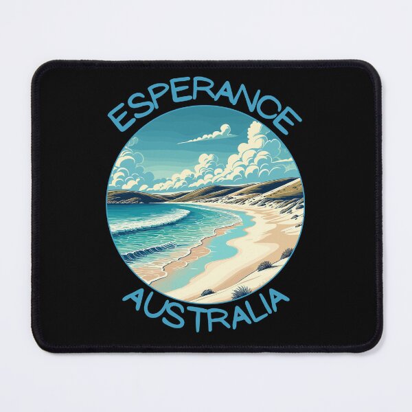 Item preview, Retro Esperance in Australia Art Travel Skyline designed and sold by MaateoDesign.