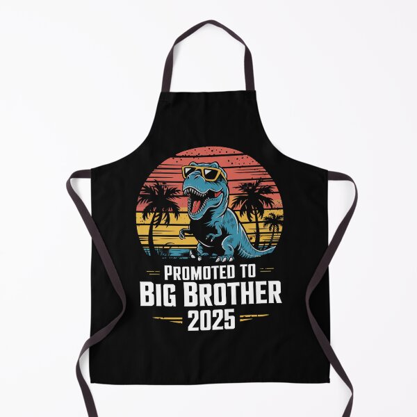 Item preview, Kids Promoted To Big Brother 2025 Dinosaur T-Rex Boys designed and sold by SlocifieShop.
