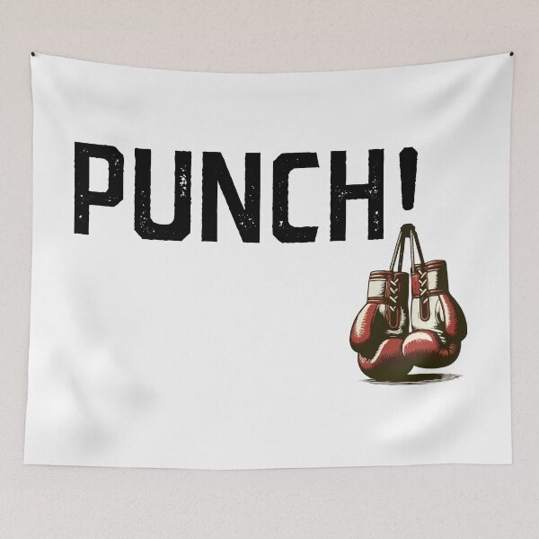 Item preview, PUNCH designed and sold by HipsterAnimals.