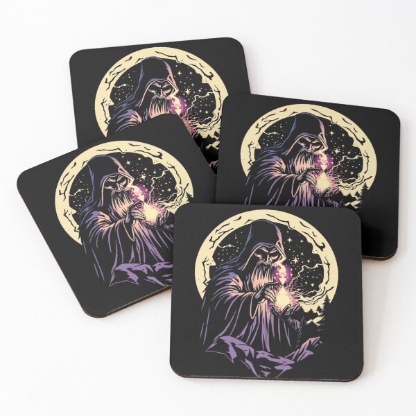 Item preview, Mystical Wizard Under the Moonlight designed and sold by hallwell.