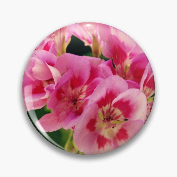 Item preview, Red-Accented Pink Flowers Against Bright Green Leaves designed and sold by CountyKent.