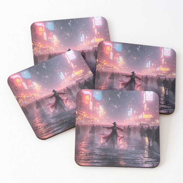 Item preview, Neon Waltz: Rain Dance designed and sold by PanoramaPrints.