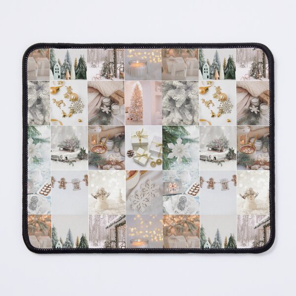 Item preview, White Christmas Photo Collage designed and sold by ColorfulPrints.