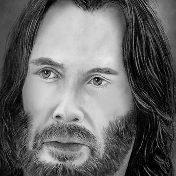 Artwork thumbnail, Keanu Reeves by michaeltodd