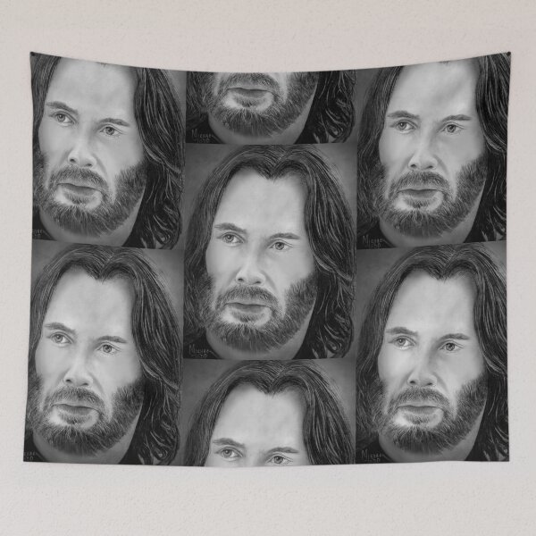 Artikelvorschau, Keanu Reeves entworfen und verkauft von michaeltodd.