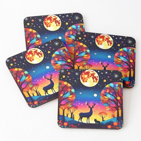 Item preview, Forest Night Glow designed and sold by Health And Fitness Posts e-Store.
