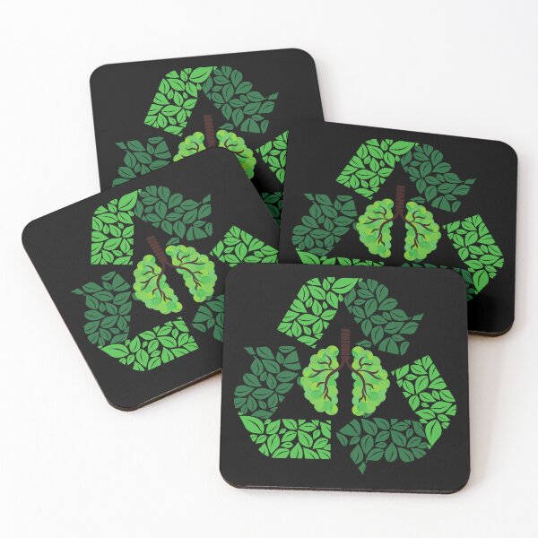 Item preview, Green Lungs of Nature Recycling Design designed and sold by hallwell.
