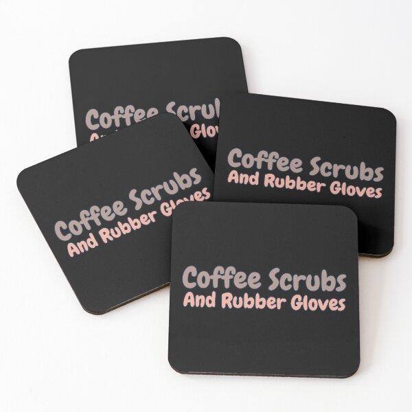 Item preview, Coffee Scrubs And Rubber Gloves designed and sold by AlchemyColor.