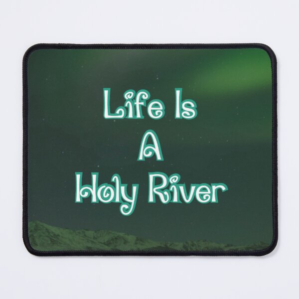 Item preview, Life is a holy river designed and sold by AWADHESH CHAURASIA.
