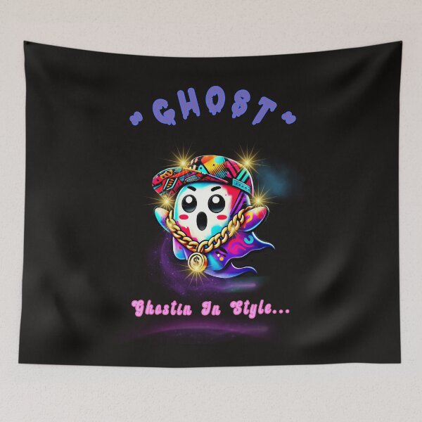 Item preview, "Ghostin In Style" Hip Ghost Design - From the "SAY WHAT NOW?!?" Collection by TOUDOU DIGITAL designed and sold by ToudouDesign.