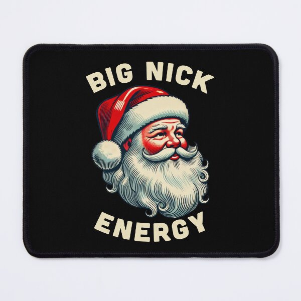 Item preview, Big Nick Energy Retro Santa Design designed and sold by Victor Shadehorn.