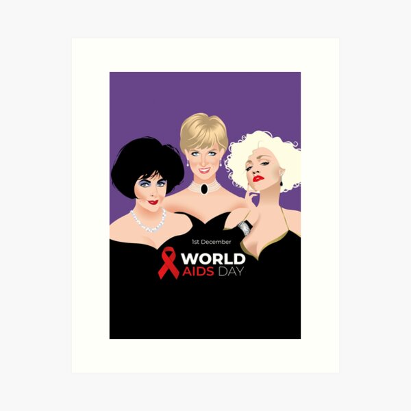 Item preview, World AIDS Day designed and sold by AleMogolloArt.