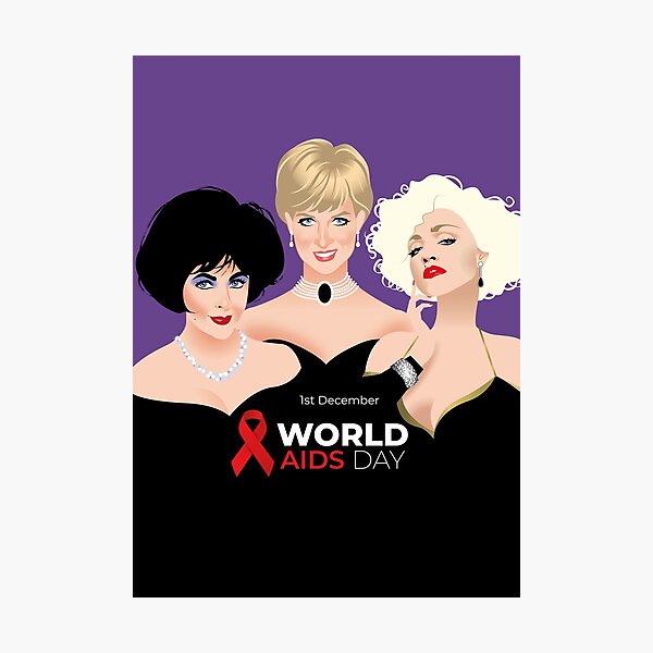 Item preview, World AIDS Day designed and sold by AleMogolloArt.