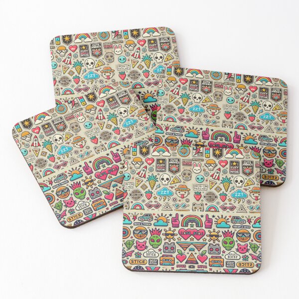 Item preview, Trendy Iron-On Patches Collection designed and sold by Alta-store.