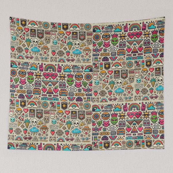 Item preview, Trendy Iron-On Patches Collection designed and sold by Alta-store.