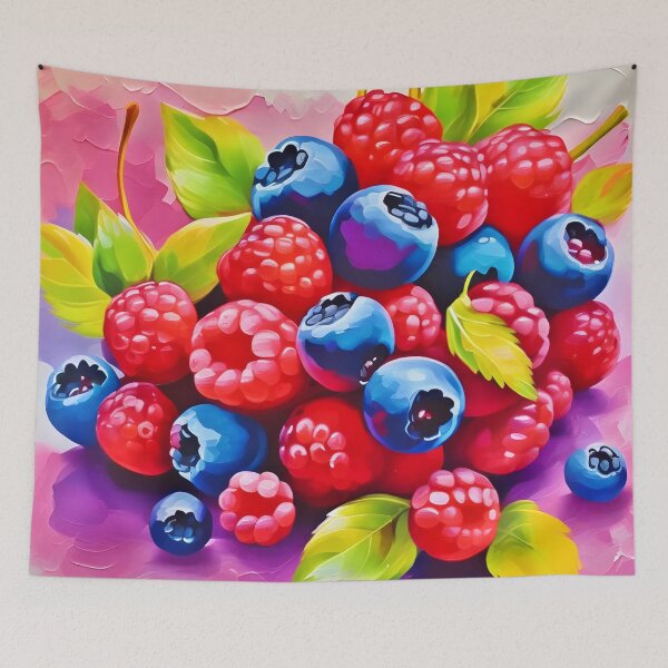 Item preview, Colorful Berry Feast designed and sold by Health And Fitness Posts e-Store.