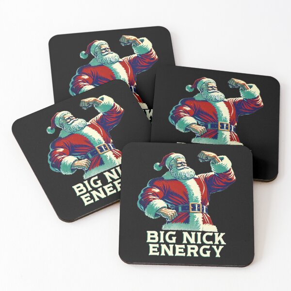 Item preview, Strong Santa Big Nick Energy Christmas Fitness Funny designed and sold by Victor Shadehorn.