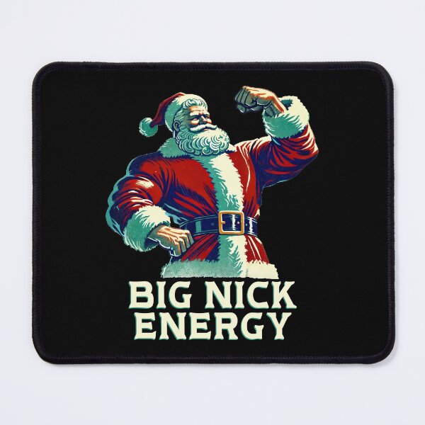 Item preview, Strong Santa Big Nick Energy Christmas Fitness Funny designed and sold by Victor Shadehorn.