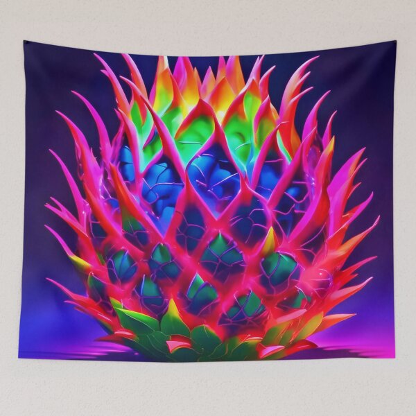 Item preview, Electric Neon Dragon Fruit designed and sold by Health And Fitness Posts e-Store.