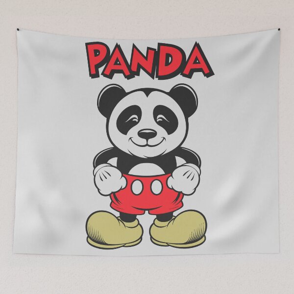 Item preview, Panda - Classic cartoon style designed and sold by Sarcastic Panda.