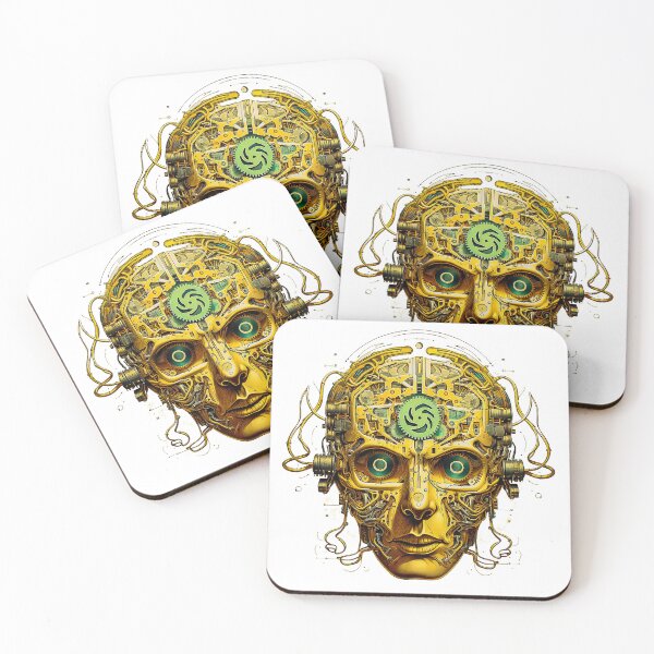Item preview, Mechanical Face Mindscape designed and sold by Amanda's Factory.