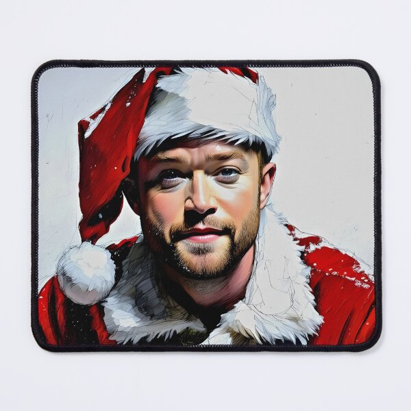 Item preview, Justin Timberlake as Santa Claus designed and sold by bogfl.