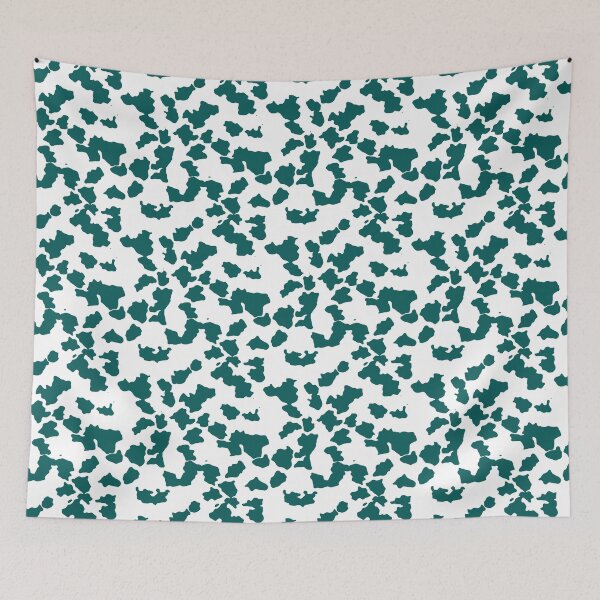 Item preview, Teal Cow Print designed and sold by TheRulerofEarth.