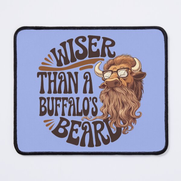 Item preview, wisdom beard buffalo's beard designed and sold by bukajart.