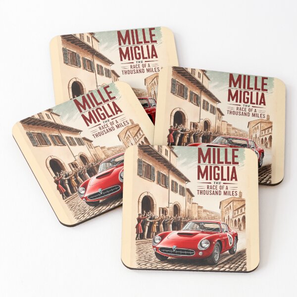 Item preview, Mille Miglia Poster: A Vintage Racing Legend designed and sold by Ceemko's Vintage Corner.
