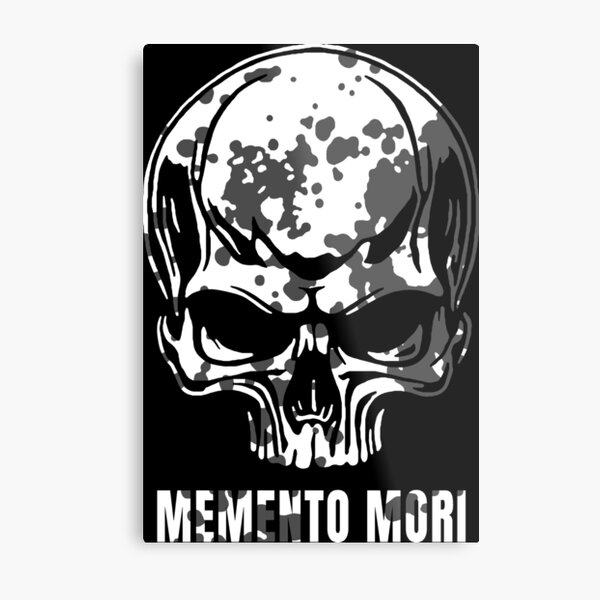 Artikel-Vorschau von Memento Mori Skull, designt und verkauft von einmal-art.