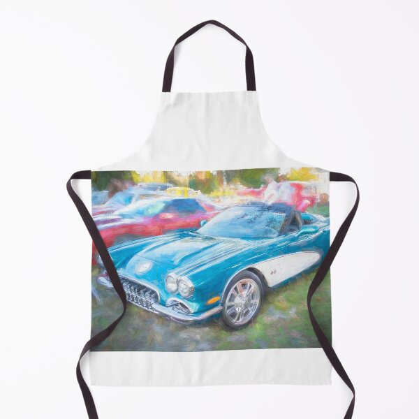 Item preview, 1959 Blue & White Chevy Corvette Convertible X123 designed and sold by RichFrancoCars.