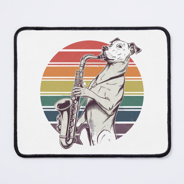 Item preview, Funny Dog Playing Saxophone  designed and sold by california87.