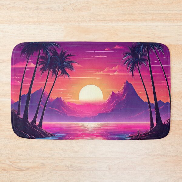 Item preview, Synthwave dreamscape - 80s vaporwave aesthetic designed and sold by AeonAcademy.