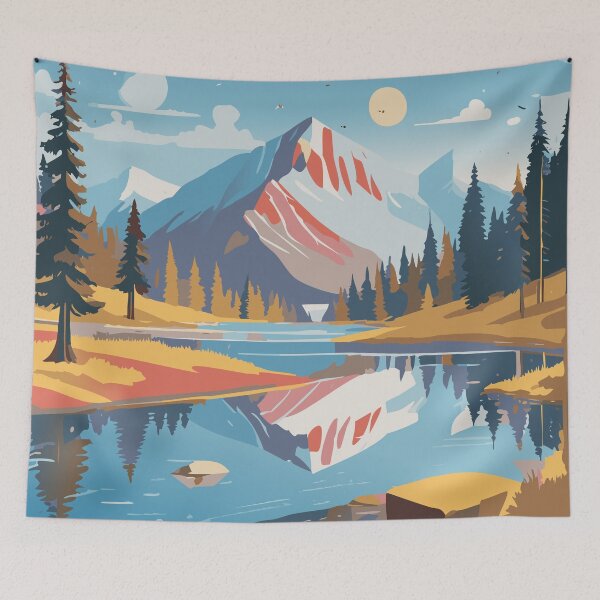 Item preview, Mountains designed and sold by HENRY-ART.