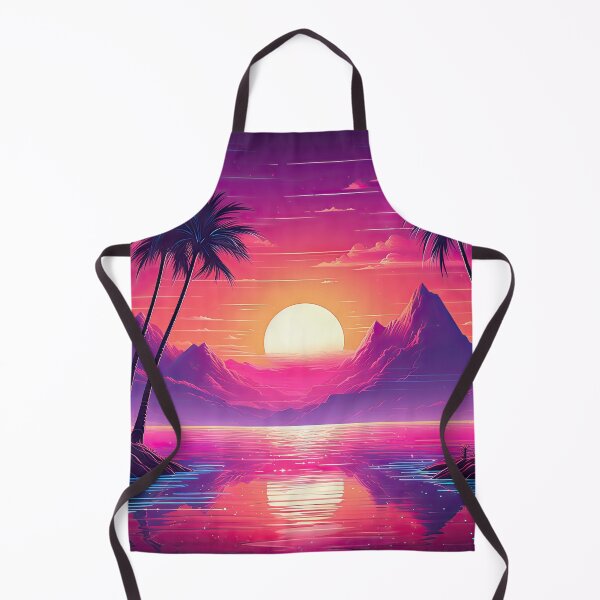 Item preview, Synthwave dreamscape - 80s vaporwave aesthetic designed and sold by AeonAcademy.