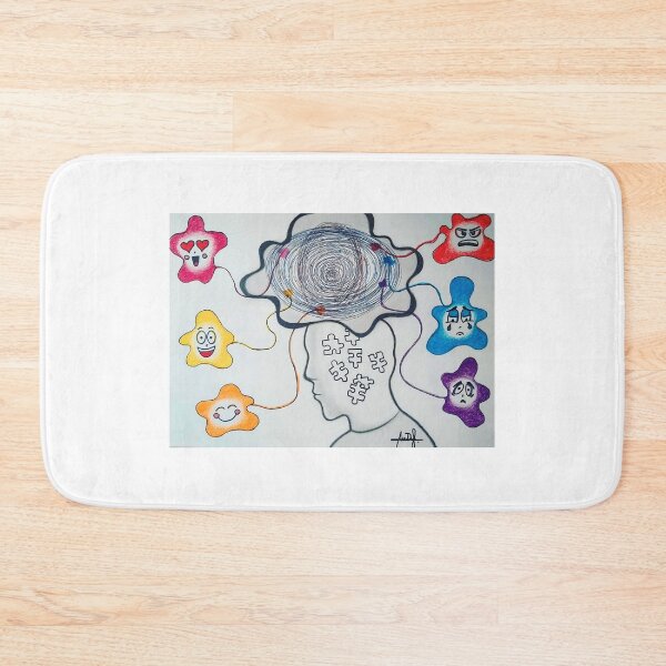 Item preview, Mental Health Emotions designed and sold by lexdizih.