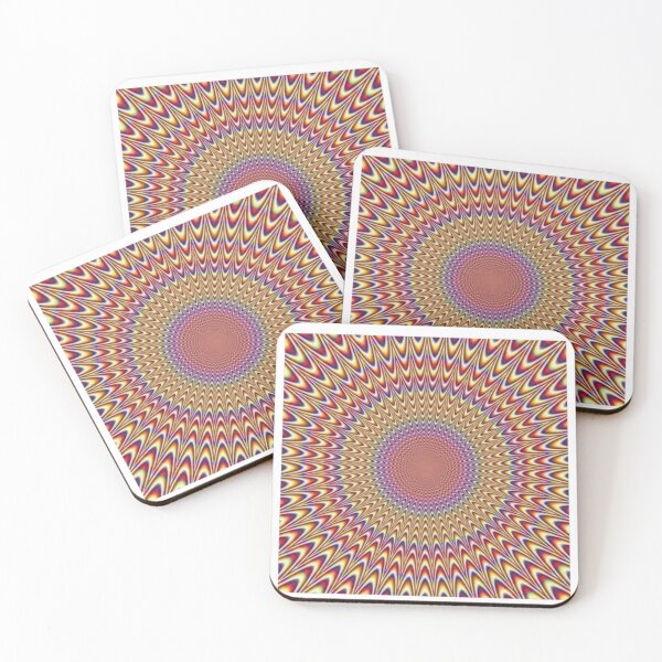 Item preview, Optical illusion colorful  designed and sold by Mara's designs.
