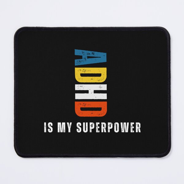 Item preview, ADHD Superpower, Motivational Mental Health Gift, Exercise Gift, Inspirational Gift, Dream Big, Inspirational Gift, Positive Vibes, Positivity, Positive Gift designed and sold by vibeytrendy.