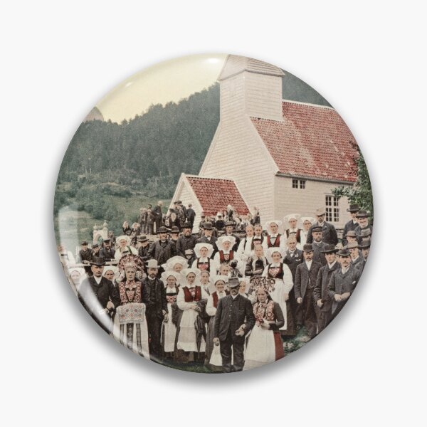 Item preview, Wedding Party in Hardanger, Norway  designed and sold by 19th Century in Color.