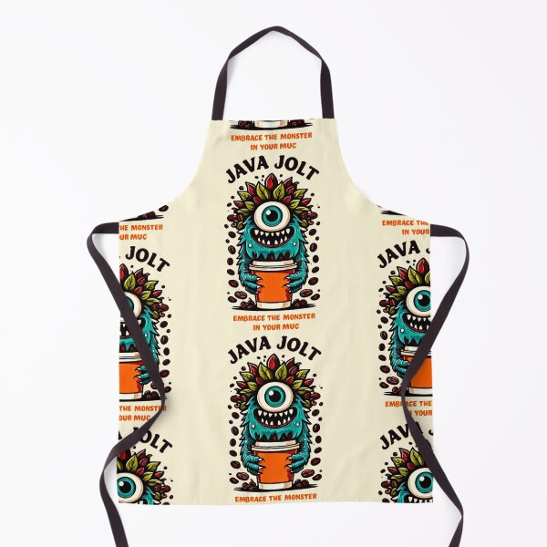 Item preview, Java jolt embrace the monster in your muc - Pop Art Meme designed and sold by Earth Nature Creations.