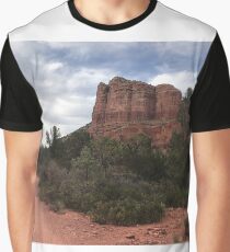 Cliff face outside Sedona Graphic T-Shirt