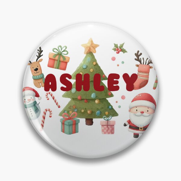 Item preview, Christmas Name Ashley - personalized designed and sold by karolinahinc.