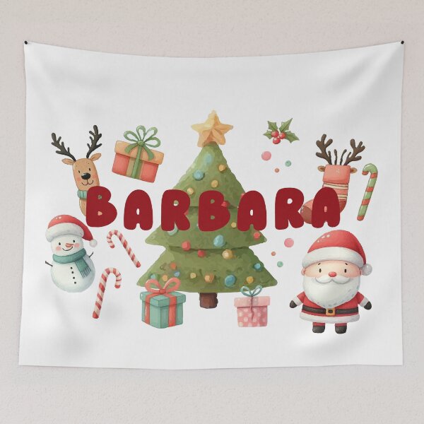 Item preview, Christmas Name Barbara - personalized designed and sold by karolinahinc.