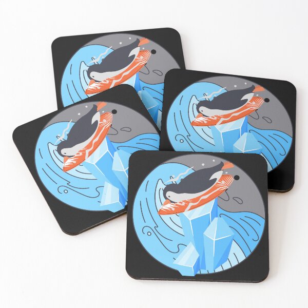 Item preview, Crazy penguin and iceberg designed and sold by MargoMalej.