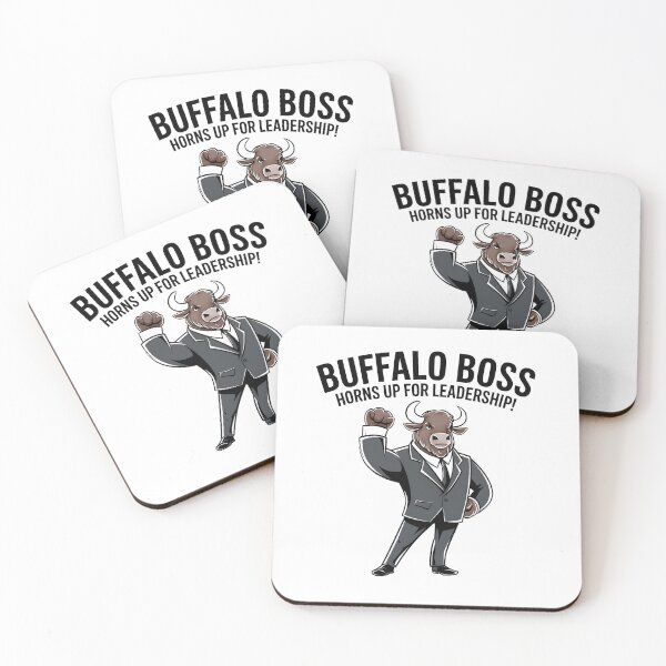 Item preview, Buffalo Boss horns up designed and sold by bukajart.