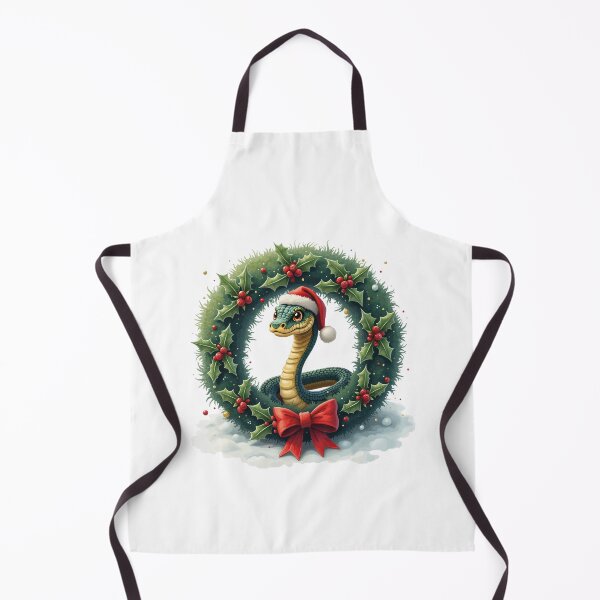 Item preview, snake christmas designed and sold by Krasnovaovaova.