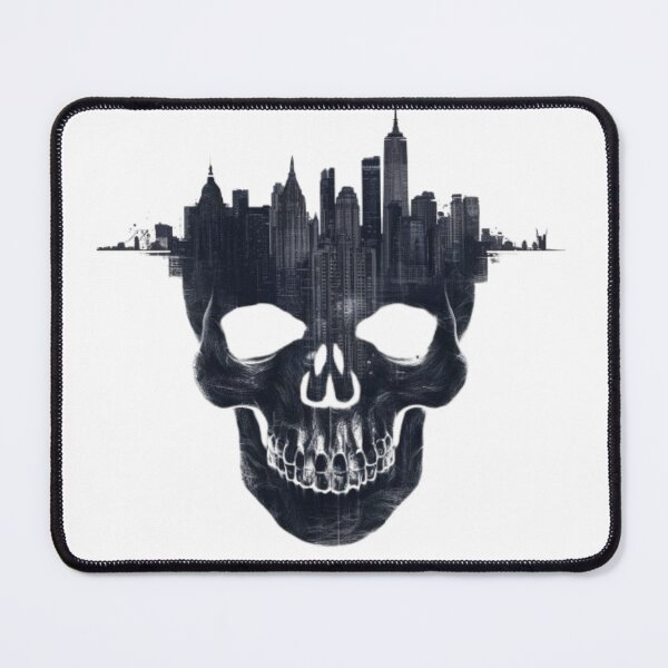 Item preview, Dark Skull city designed and sold by catcraftss.