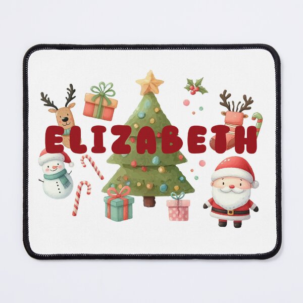 Item preview, Christmas Name Elizabeth - personalized designed and sold by karolinahinc.