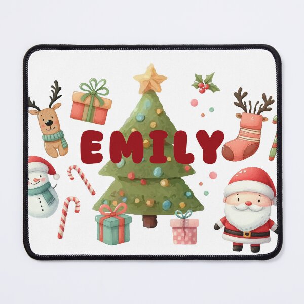Item preview, Christmas Name Emily - personalized designed and sold by karolinahinc.