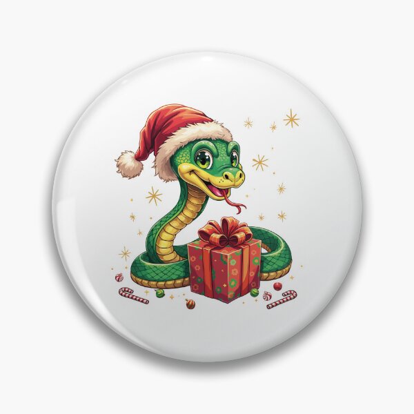 Artikelvorschau, schlange weihnachten entworfen und verkauft von Krasnovaovaova.